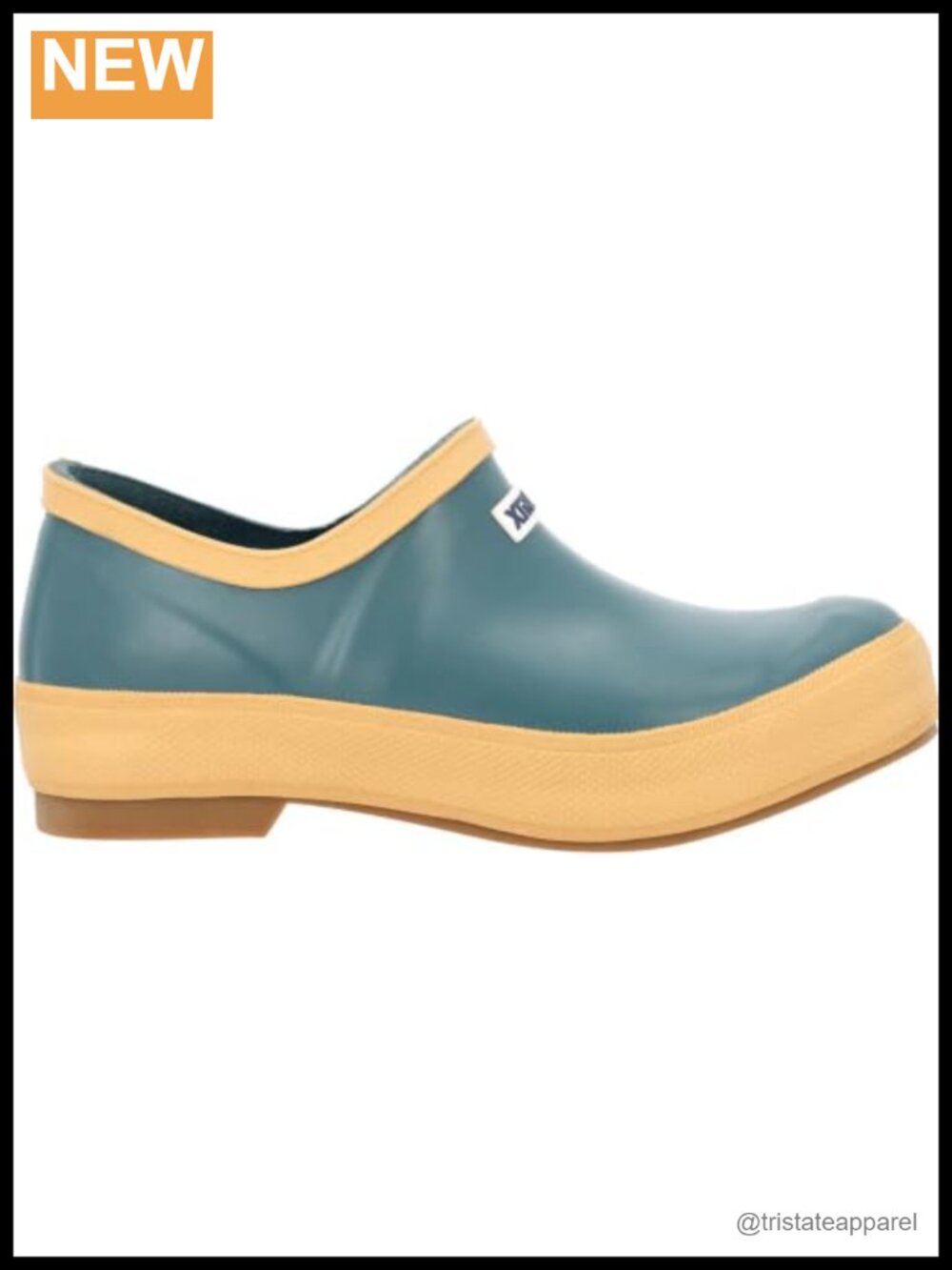Women's Waterproof Latex Rubber Clog Slip-On Chemical Resistant